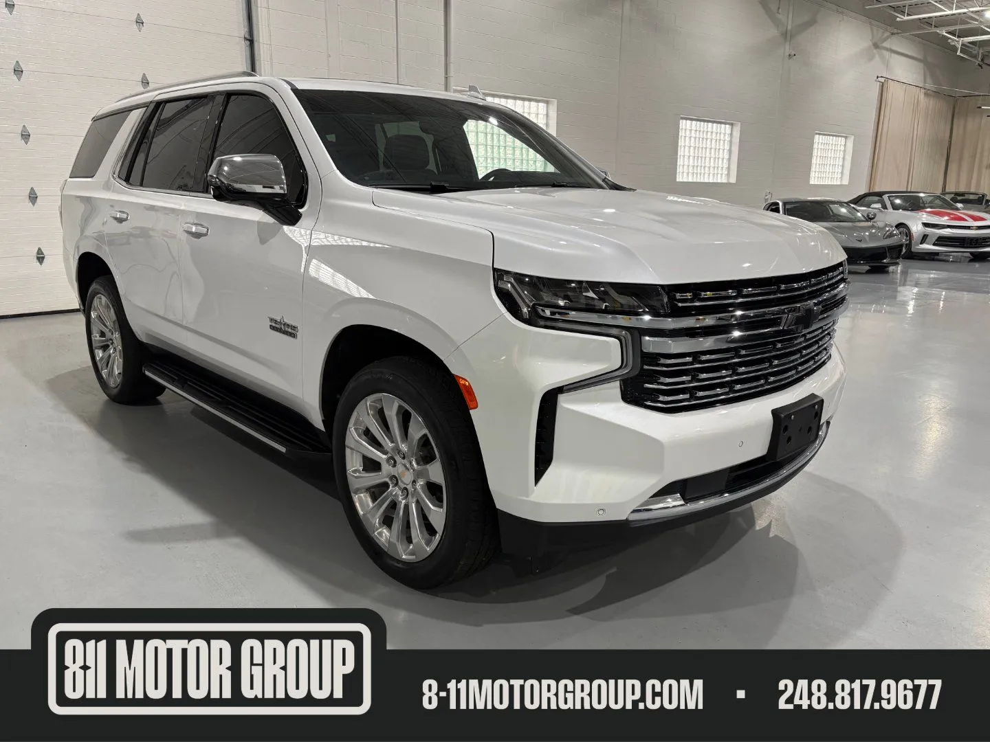 White 2022 Chevrolet Tahoe 4WD Premier for sale in Troy, MI