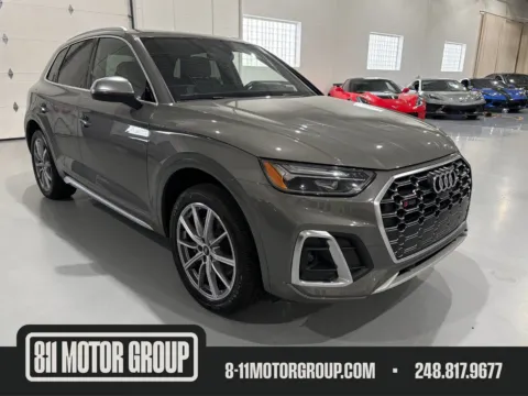 Gray 2023 Audi SQ5 Premium Plus TFSI quattro Tiptronic for sale in Troy, MI