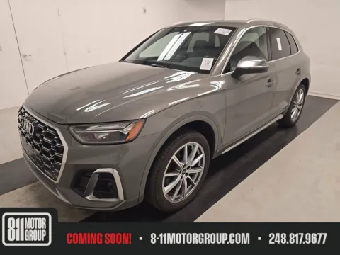 Gray 2023 Audi SQ5 Premium Plus TFSI quattro Tiptronic for sale in Troy, MI