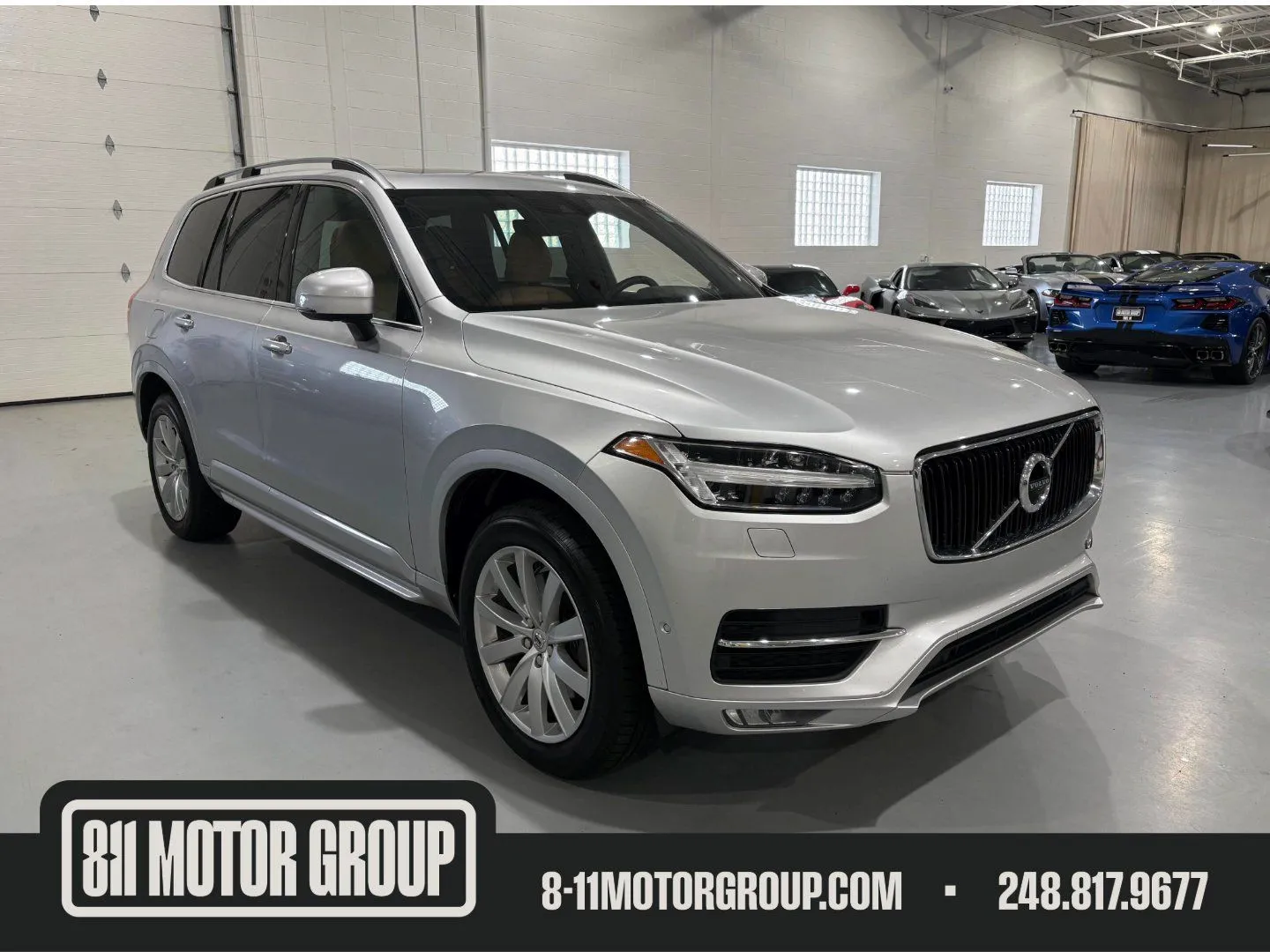 Silver 2017 Volvo XC90 T6 Momentum for sale in Troy, MI