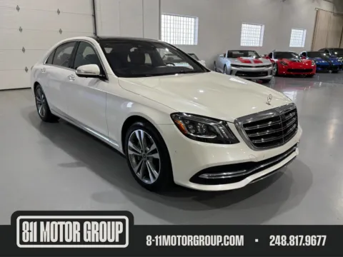 White 2019 Mercedes-Benz S 560 4MATIC for sale in Troy, MI