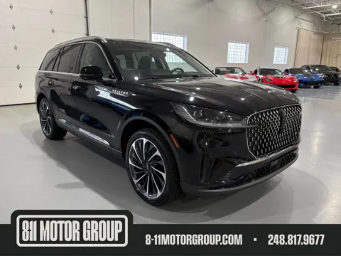 Black 2025 Lincoln Aviator Reserve for sale in Troy, MI
