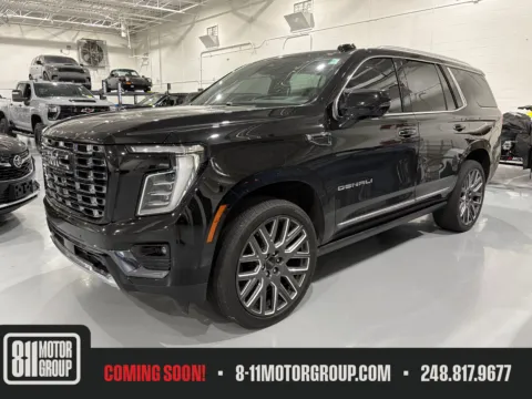 Black 2025 GMC Yukon 4WD Denali Ultimate for sale in Troy, MI