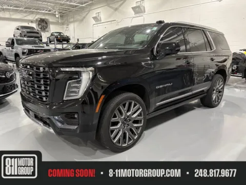 Black 2025 GMC Yukon 4WD Denali Ultimate for sale in Troy, MI