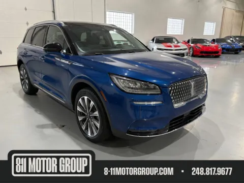 Blue 2021 Lincoln Corsair Reserve for sale in Troy, MI