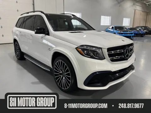 White 2018 Mercedes-Benz AMG GLS 63 4MATIC for sale in Troy, MI