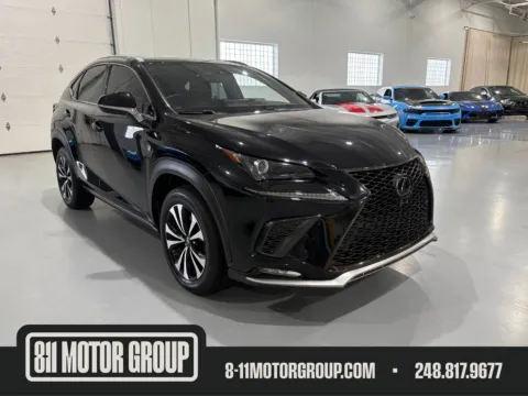 Black 2021 Lexus NX 300 F SPORT for sale in Troy, MI