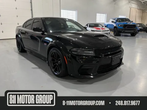 Black 2021 Dodge Charger Scat Pack Widebody RWD for sale in Troy, MI