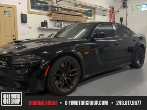 Black 2021 Dodge Charger Scat Pack Widebody RWD for sale in Troy, MI