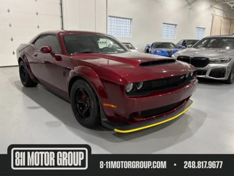 Red 2018 Dodge Challenger SRT Demon for sale in Troy, MI