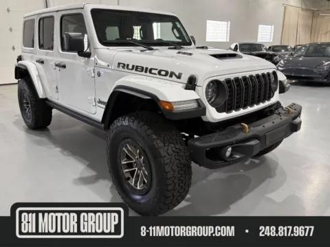 White 2024 Jeep Wrangler 4-Door Rubicon 392 4x4 for sale in Troy, MI