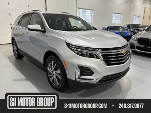 Silver 2022 Chevrolet Equinox AWD Premier for sale in Troy, MI