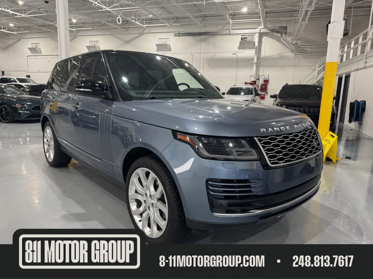 Blue 2019 Land Rover Range Rover Supercharged for sale in Troy, MI