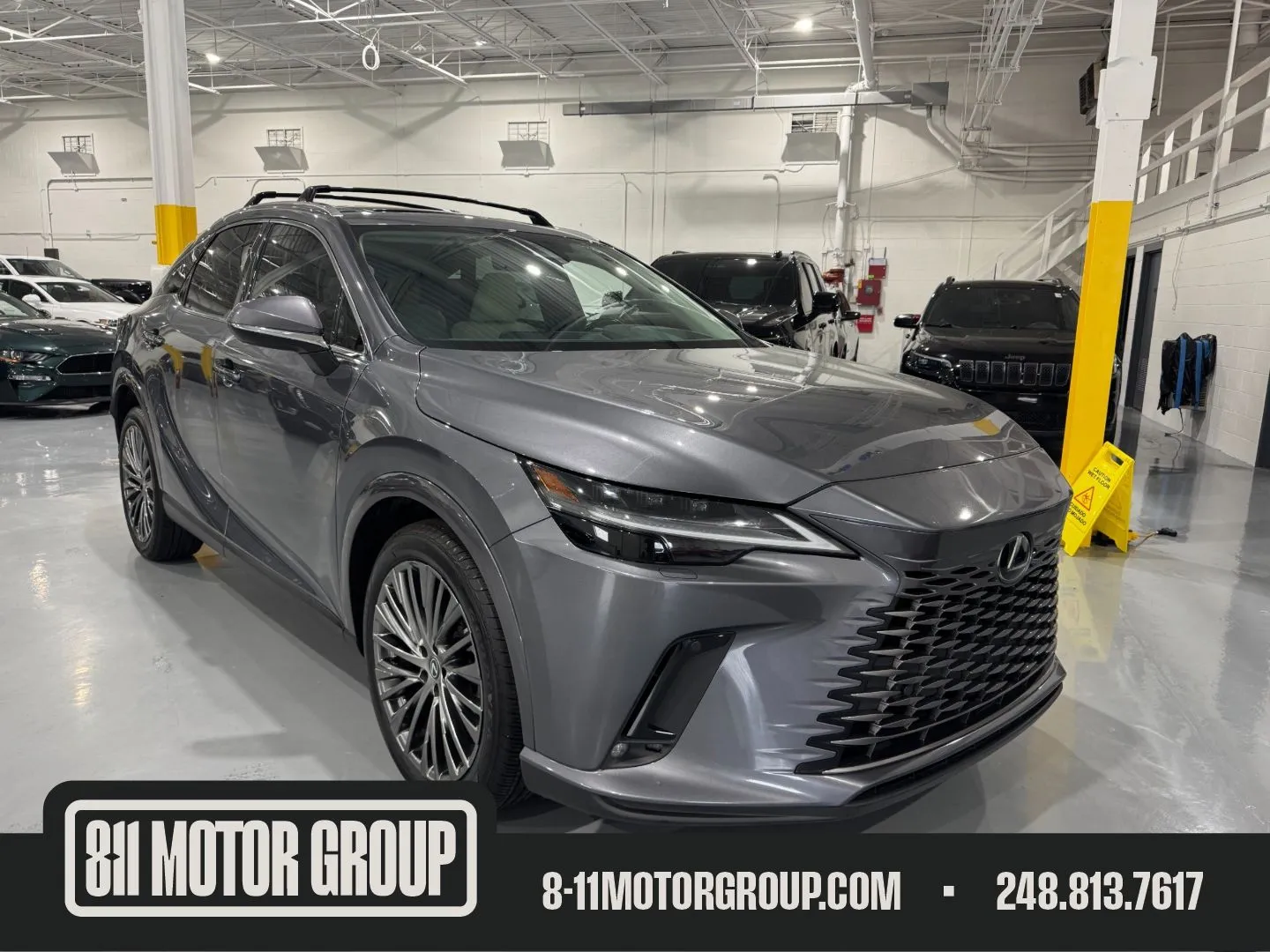 Gray 2023 Lexus RX 350 Luxury for sale in Troy, MI