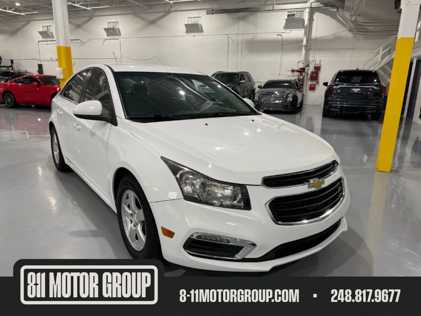 White 2016 Chevrolet Cruze Limited 1LT Auto for sale in Troy, MI