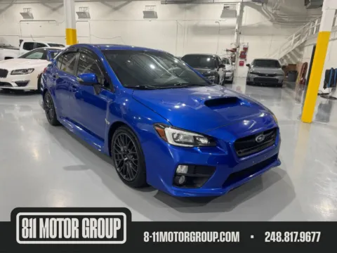 Blue 2016 Subaru WRX STI for sale in Troy, MI