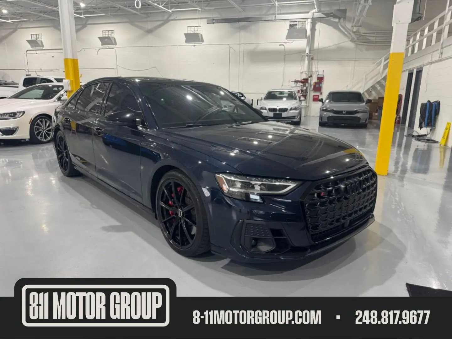 Blue 2022 Audi S8 4.0T quattro for sale in Troy, MI