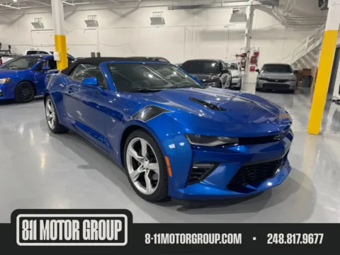 Blue 2017 Chevrolet Camaro SS for sale in Troy, MI