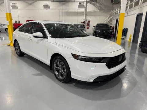 White 2023 Honda Accord Hybrid EX-L for sale in Troy, MI