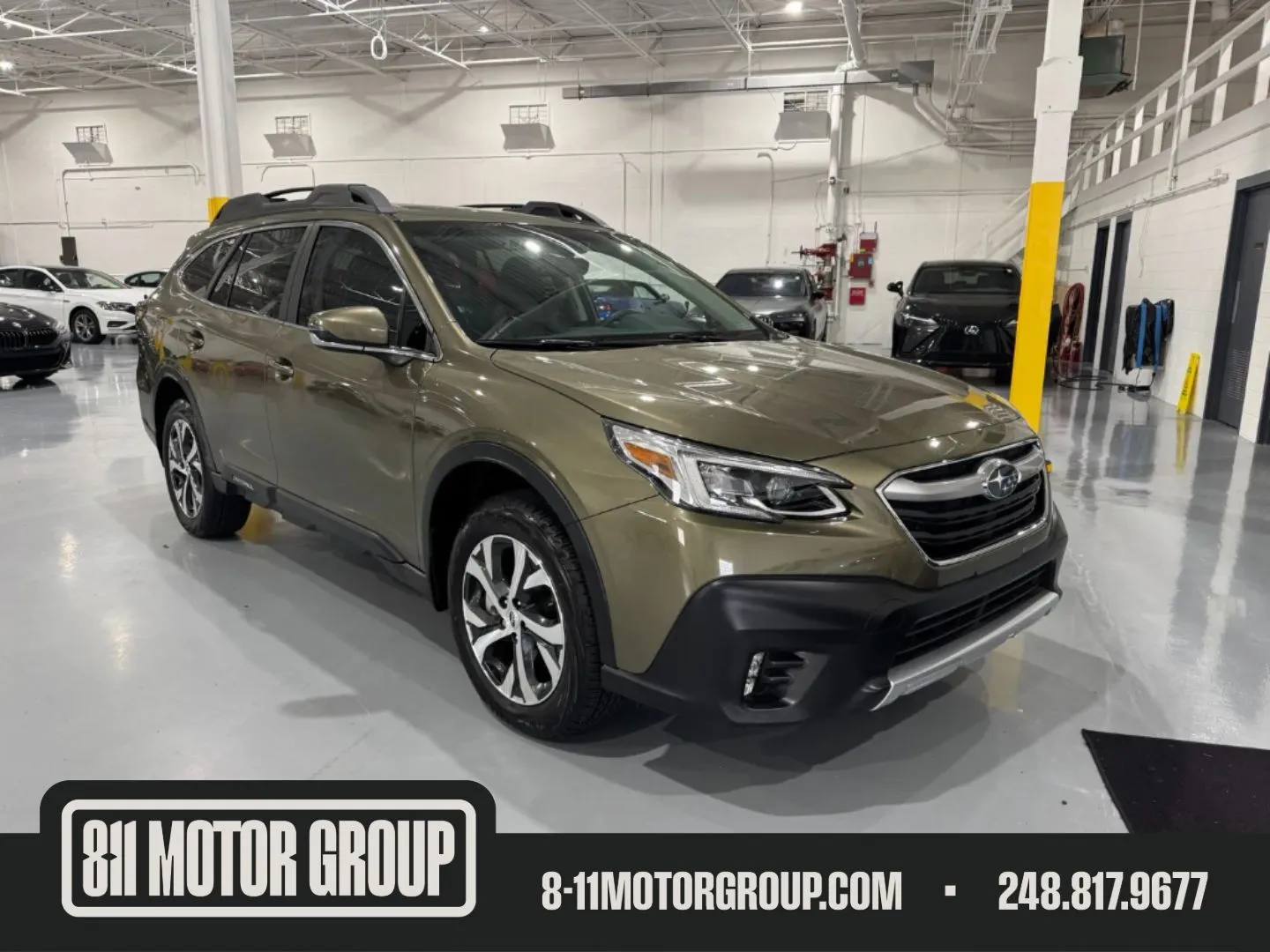 Green 2021 Subaru Outback Limited for sale in Troy, MI