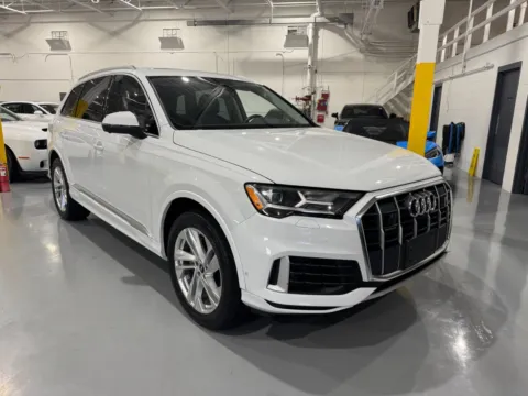 White 2023 Audi Q7 quattro Premium 45 TFSI for sale in Troy, MI