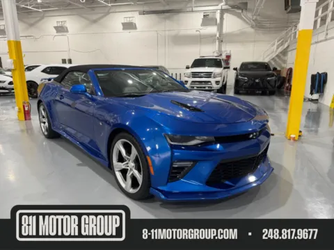 Blue 2016 Chevrolet Camaro SS for sale in Troy, MI