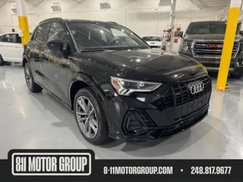 Black 2024 Audi Q3 quattro S line Prem Plus 45 TFSI for sale in Troy, MI