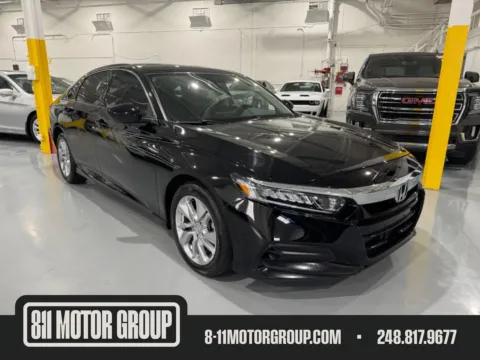 Black 2018 Honda Accord LX for sale in Troy, MI