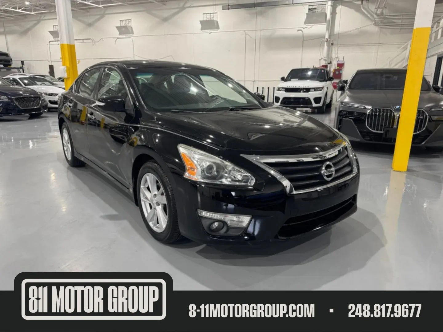 Black 2014 Nissan Altima 2.5 SV for sale in Troy, MI