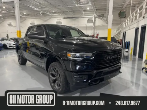 Black 2020 Ram 1500 Limited for sale in Troy, MI