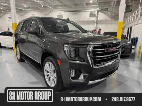 Gray 2021 GMC Yukon SLT for sale in Troy, MI