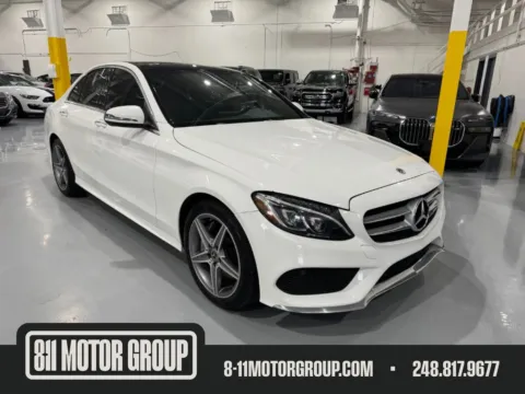 White 2018 Mercedes-Benz C-Class C 300 4MATIC for sale in Troy, MI