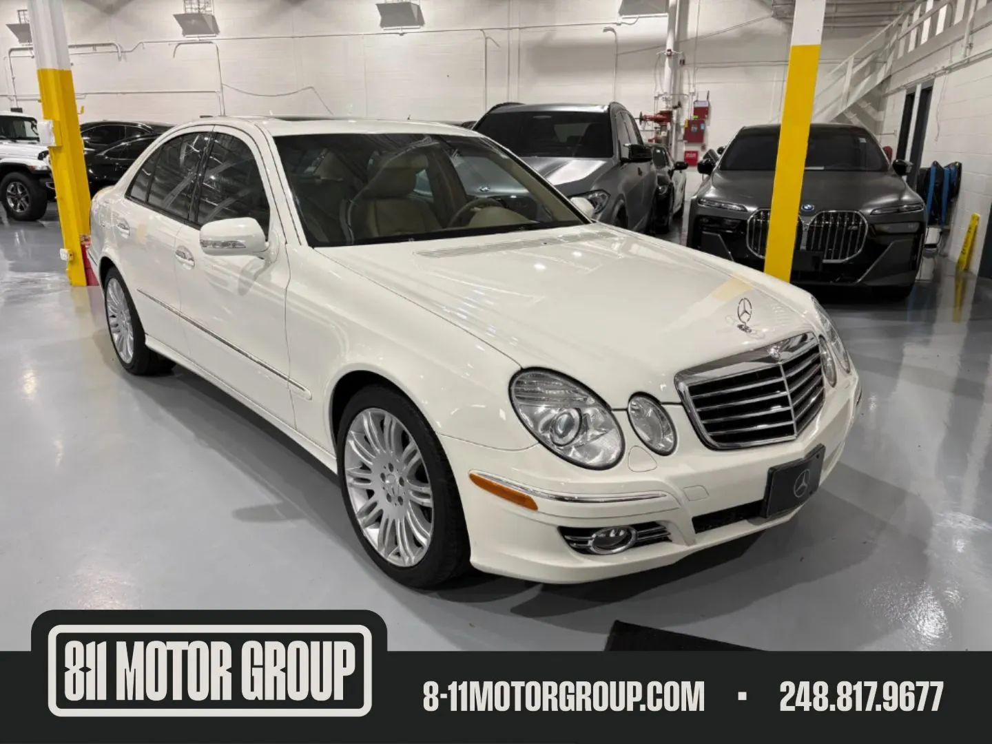 White 2007 Mercedes-Benz E 350 4MATIC for sale in Troy, MI