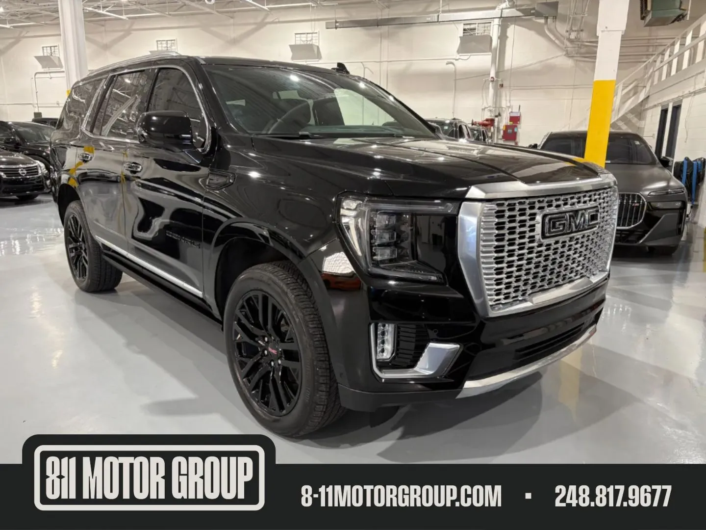 Black 2024 GMC Yukon 4WD Denali for sale in Troy, MI