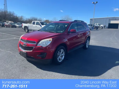 Red 2013 Chevrolet Equinox LT for sale in Chambersburg, PA