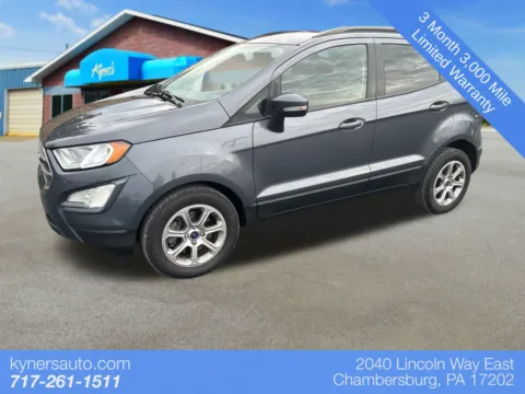 Gray 2019 Ford EcoSport SE for sale in Chambersburg, PA