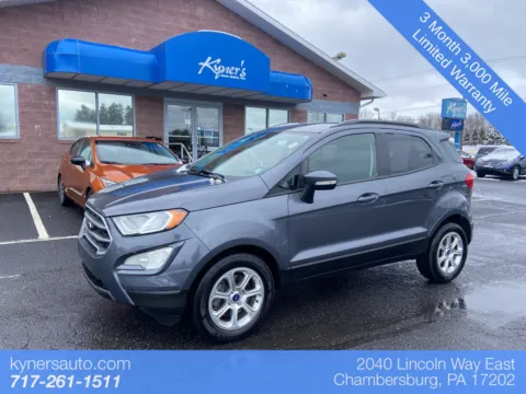 Gray 2019 Ford EcoSport SE for sale in Chambersburg, PA