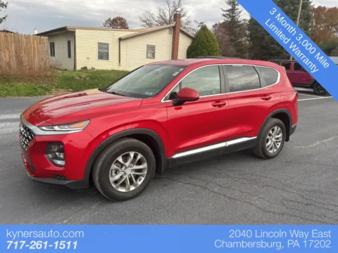 Red 2020 Hyundai Santa Fe SE for sale in Chambersburg, PA
