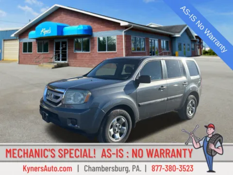 Gray 2011 Honda Pilot LX for sale in Chambersburg, PA