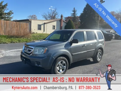 Gray 2011 Honda Pilot LX for sale in Chambersburg, PA