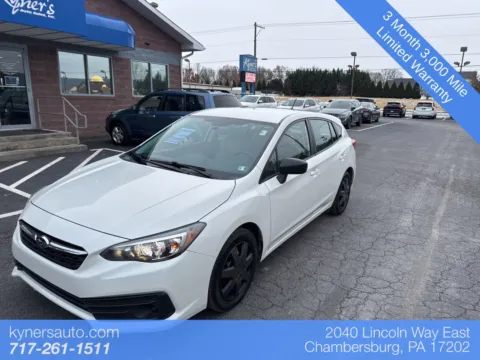 White 2020 Subaru Impreza for sale in Chambersburg, PA