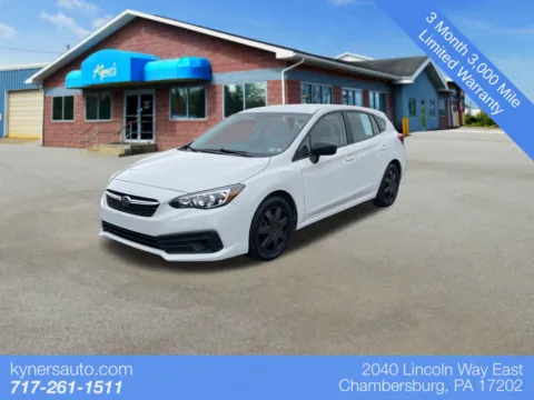 White 2020 Subaru Impreza for sale in Chambersburg, PA