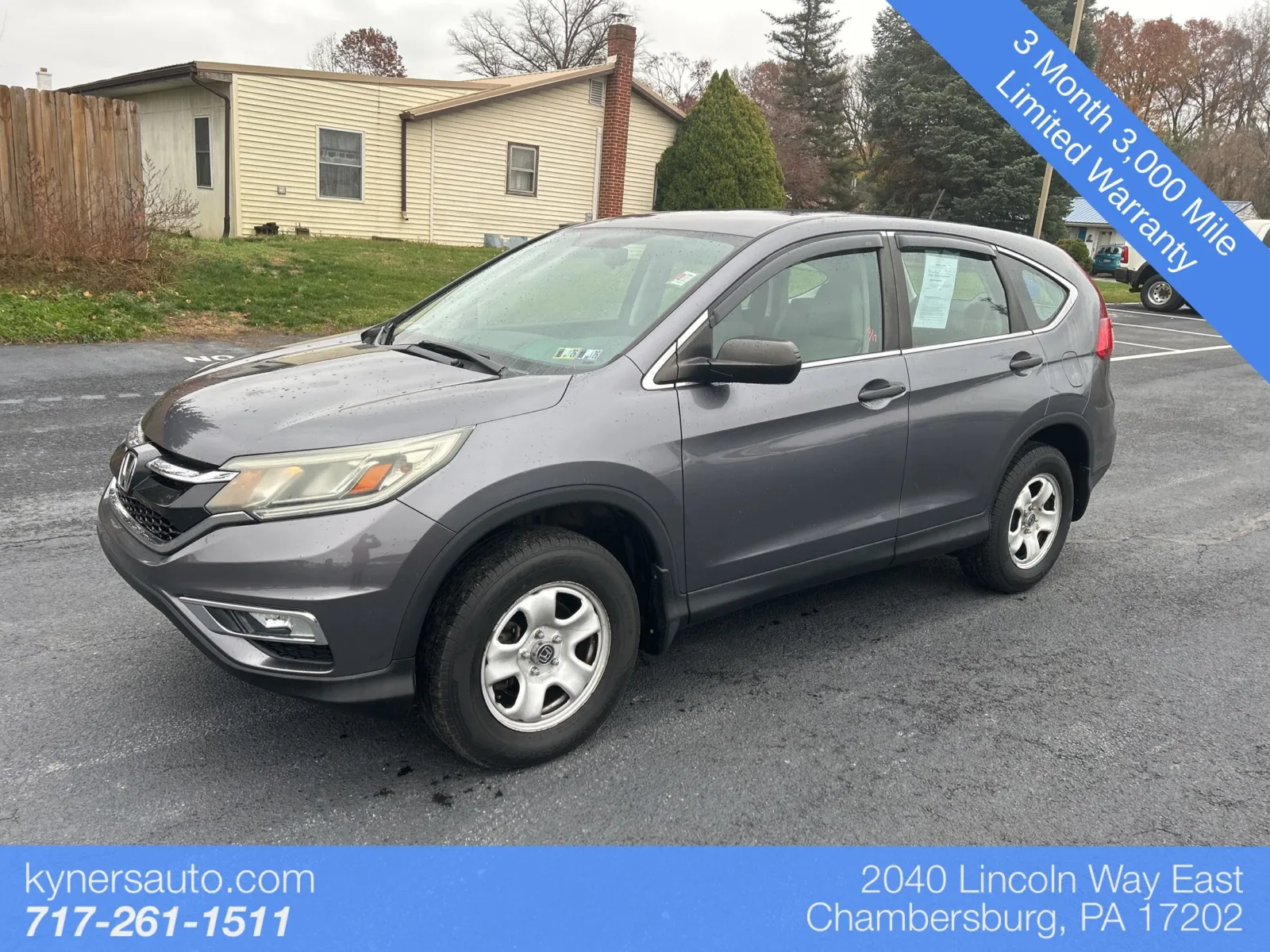 2016 Honda CR-V LX for sale in Chambersburg, PA