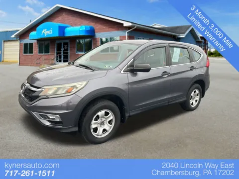 Gray 2016 Honda CR-V LX for sale in Chambersburg, PA