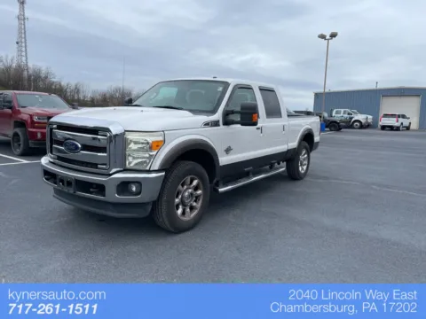 White 2016 Ford F-250SD Lariat for sale in Chambersburg, PA