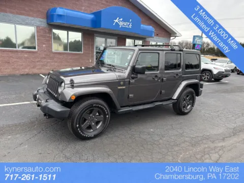 Gray 2016 Jeep Wrangler Unlimited Freedom Edition for sale in Chambersburg, PA