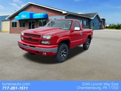Red 2005 Chevrolet Silverado 1500 Z71 for sale in Chambersburg, PA