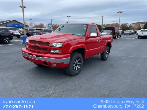 Red 2005 Chevrolet Silverado 1500 Z71 for sale in Chambersburg, PA