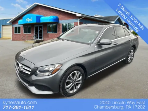 Gray 2018 Mercedes-Benz C-Class C 300 for sale in Chambersburg, PA