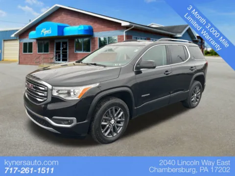 Black 2018 GMC Acadia SLT-1 for sale in Chambersburg, PA